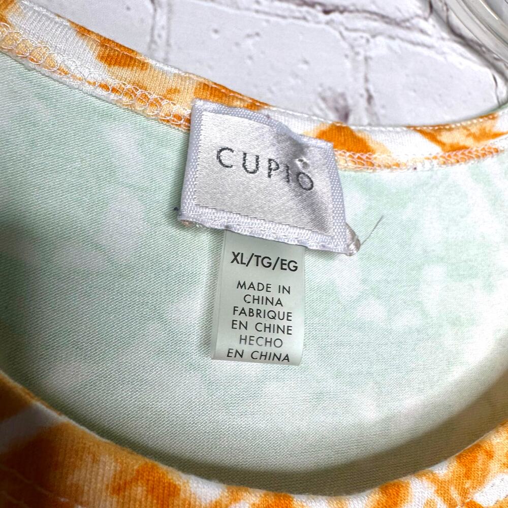 Cupio Wms Xl Bright Multicolored Geometric Sleeve… - image 3